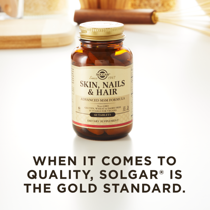Solgar® Skin, Nails, & Hair - Advanced MSM Formula - High-quality Hair, Skin & Nails by Solgar at BariatricPal Store