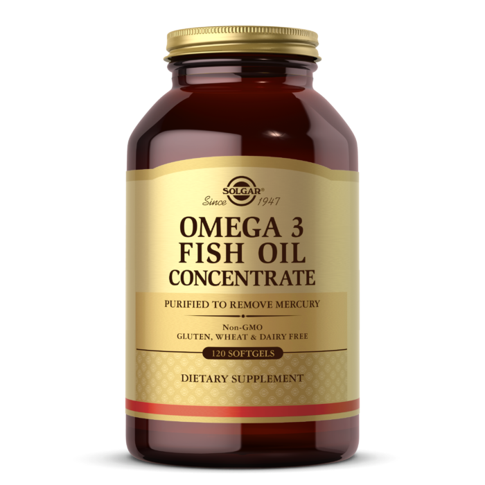 Solgar® Omega-3 Fish Oil Concentrate - Purified to Remove Mercury