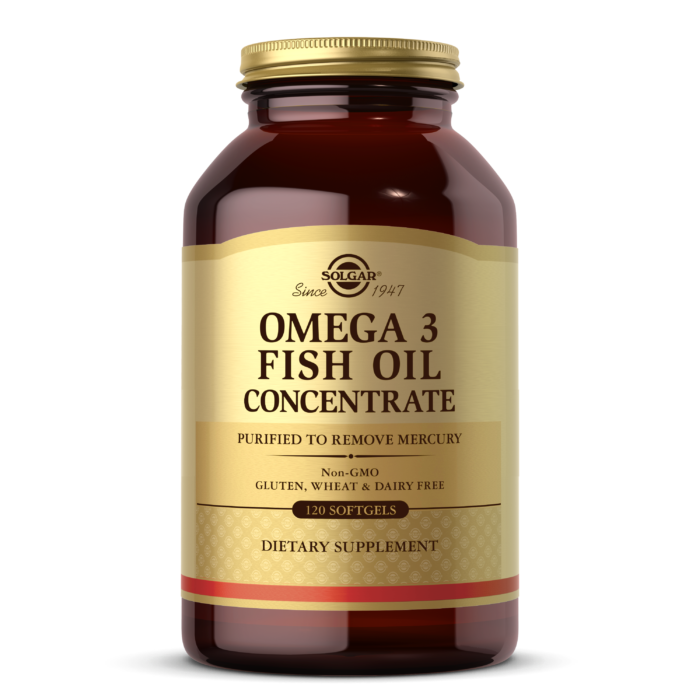 Solgar® Omega-3 Fish Oil Concentrate - Purified to Remove Mercury - High-quality Omega-3 by Solgar at BariatricPal Store