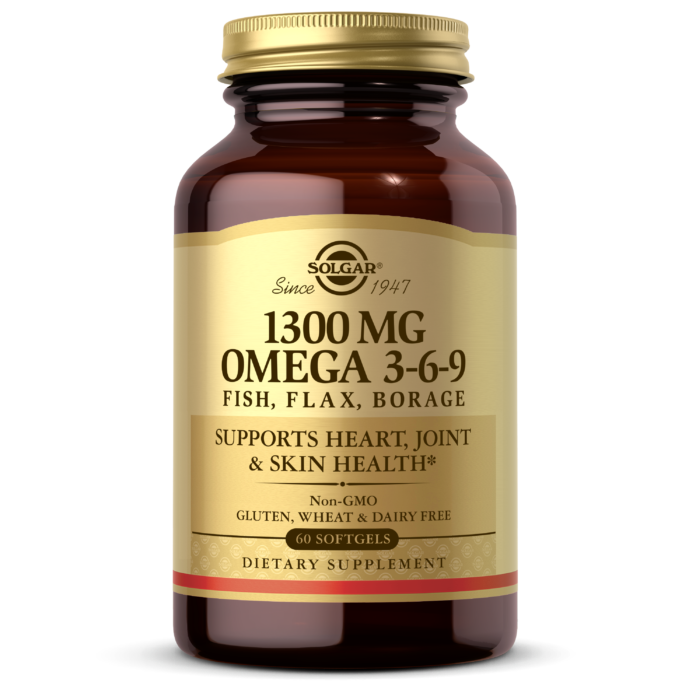 Solgar® 1300mg Omega 3-6-9 - High-quality Omega-3 by Solgar at BariatricPal Store