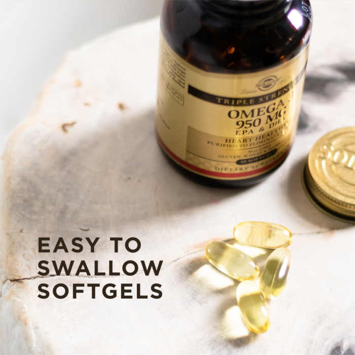 Solgar Triple Strength Omega-3 950mg - High-quality Omega-3 by Solgar at BariatricPal Store