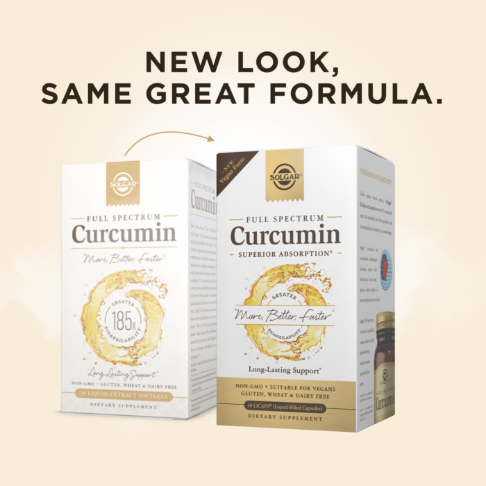 Solgar® Full Spectrum Curcumin Licaps™ - High-quality Turmeric Extract by Solgar at BariatricPal Store