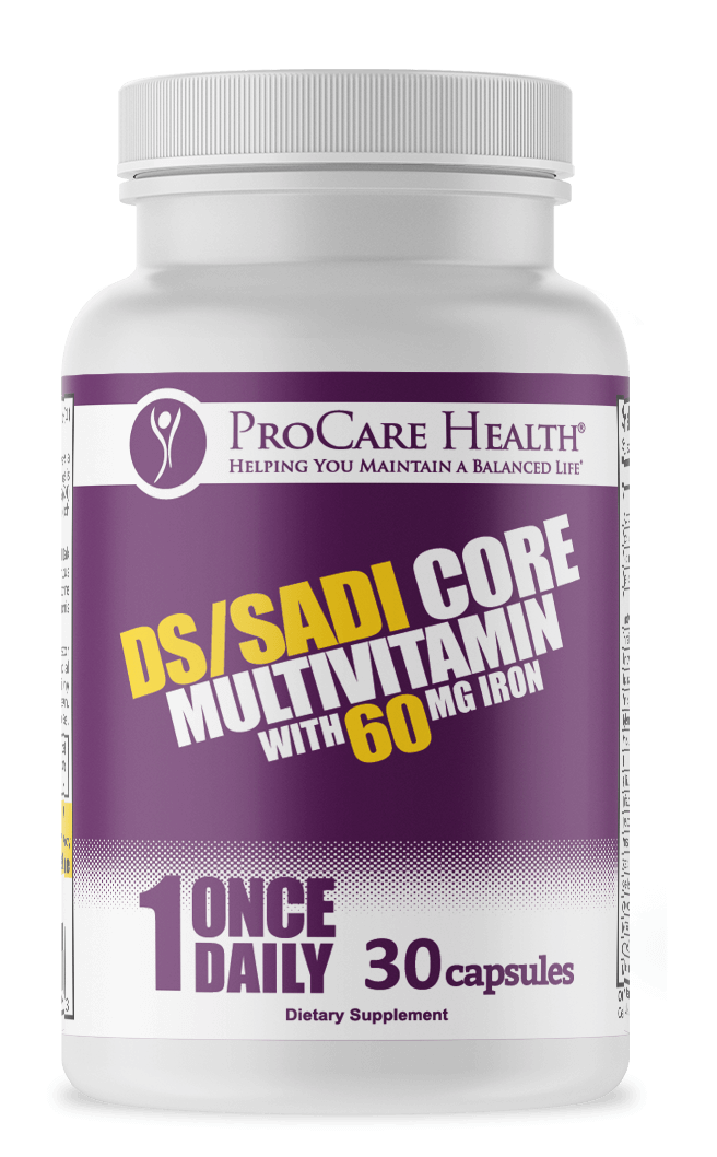 ProCare Health DS/SADI Core Multivitamin Capsule - with 60mg Iron