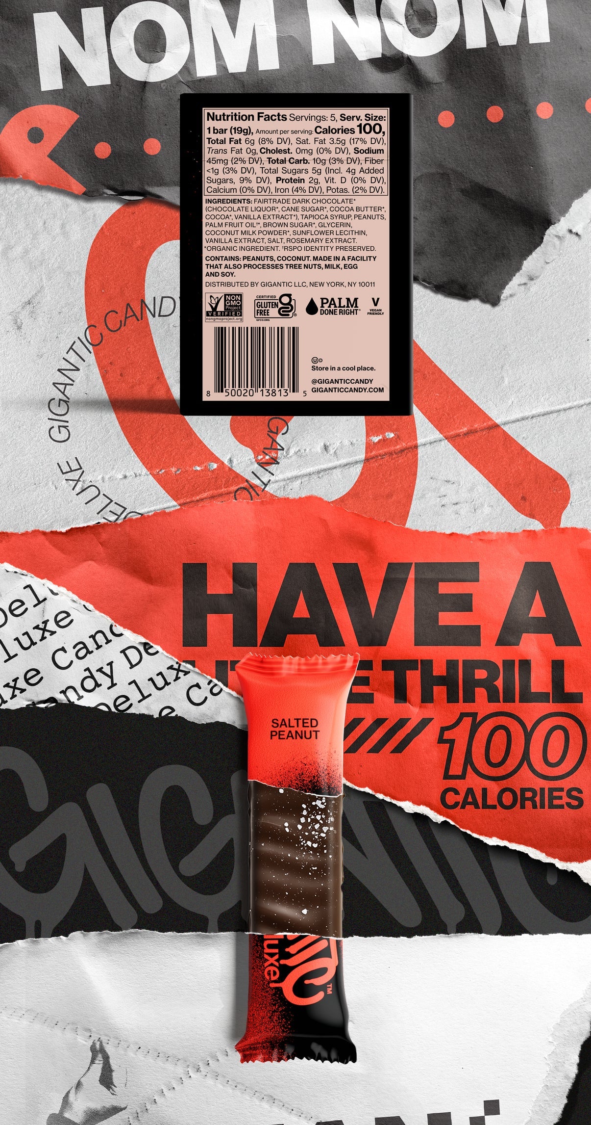 #Flavor_Salted Peanut #Size_One Bar