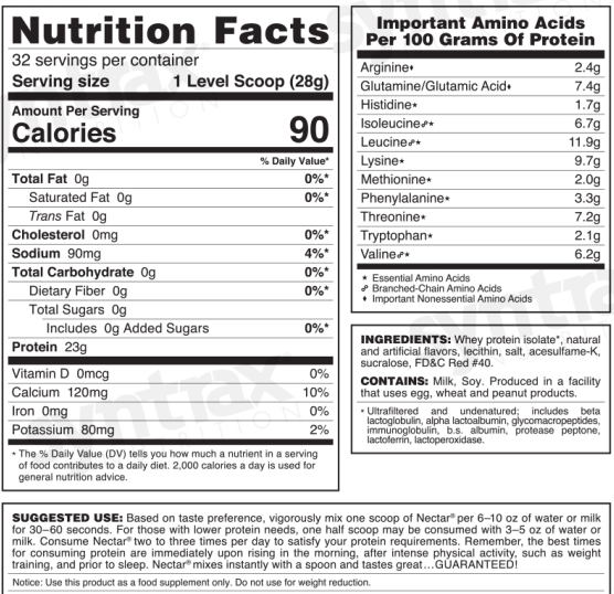 Syntrax Nectar Sweets 2lb Protein Powder - Strawberry Mousse - High-quality Protein Powder Tubs by Syntrax at BariatricPal Store