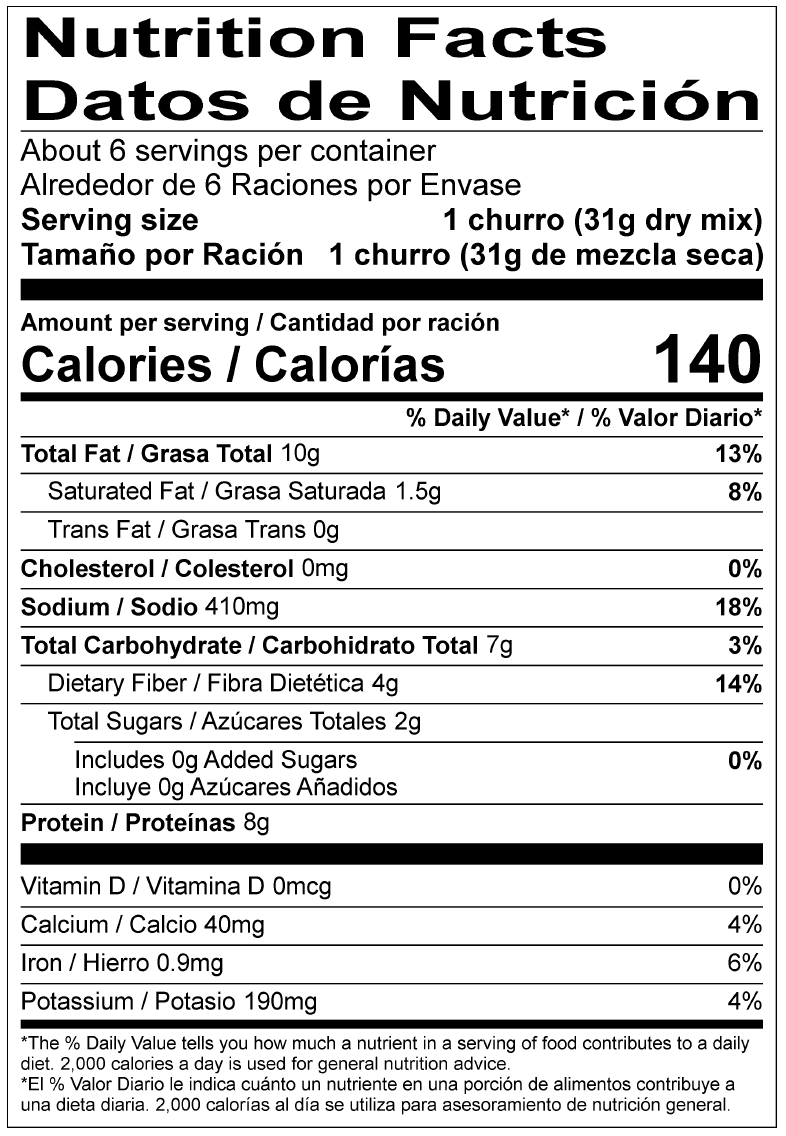 Keto Churro Mix by Sonora Keto Pantry - High-quality Baking Mix by Sonora Keto Pantry at BariatricPal Store