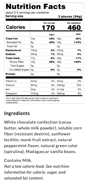 #Flavor_White Chocolate Peppermint