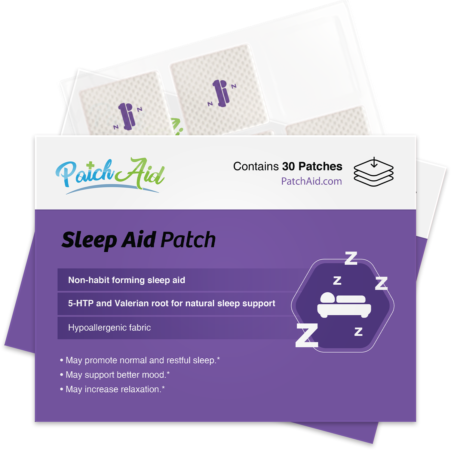 Mood Stabilizer Vitamin Patch Pack by PatchAid