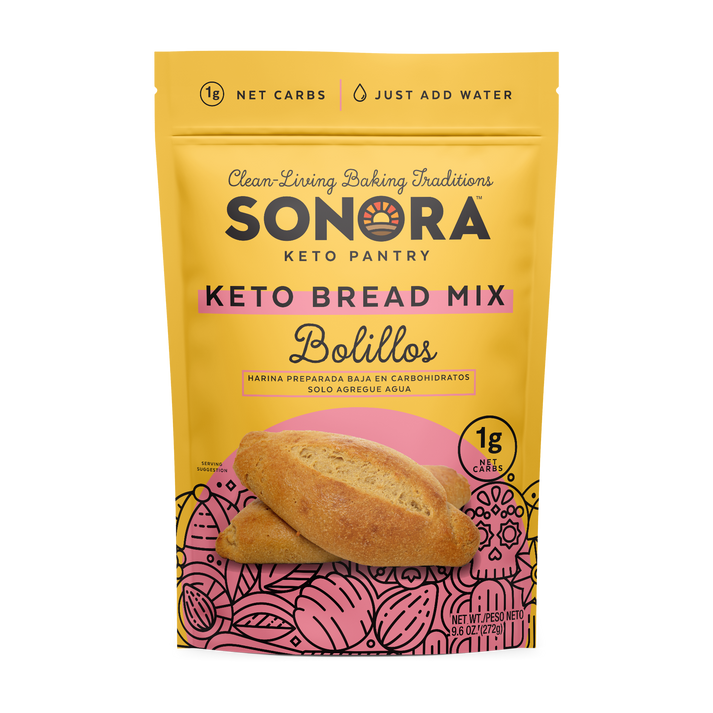 Keto Bolillos French Bread by Sonora Keto Pantry - High-quality Baking Mix by Sonora Keto Pantry at BariatricPal Store