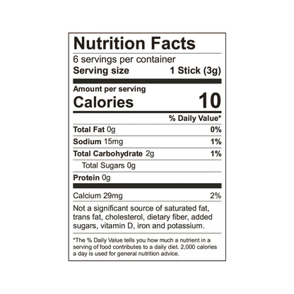 #Flavor_Cherry #Size_6 sticks