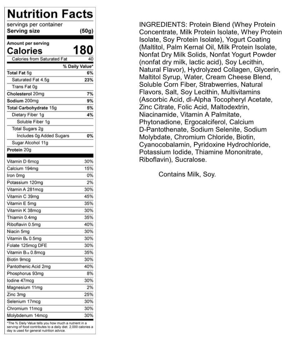 BariatricPal High Protein Bars - Jumbo Variety Pack