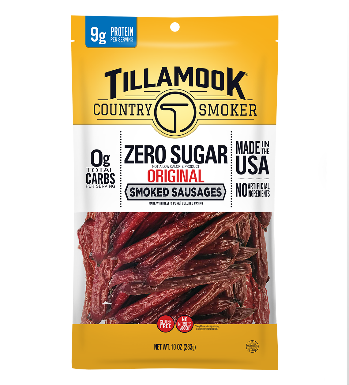 Tillamook Country Smoker Zero Sugar Smoked Sausages