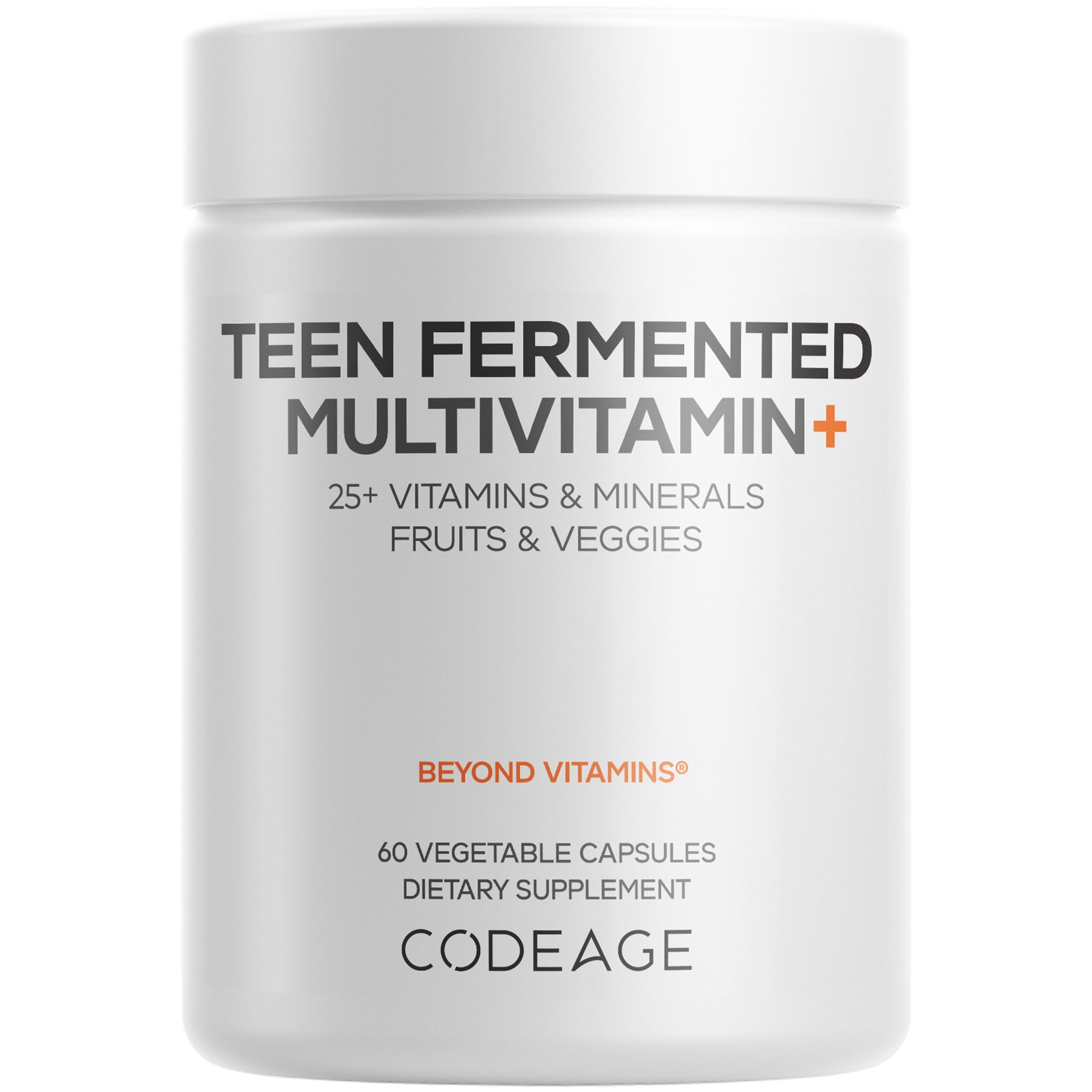 Multivitamines quotidiennes pour adolescents par Codeage, 60 gélules