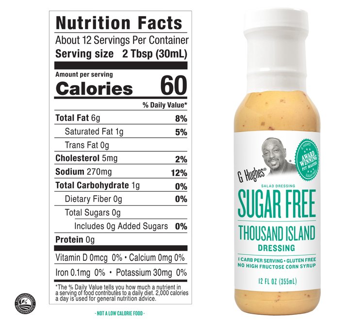 G. Hughes Sugar-Free Salad Dressings - Variety Pack - High-quality Salad Dressing by G Hughes at BariatricPal Store
