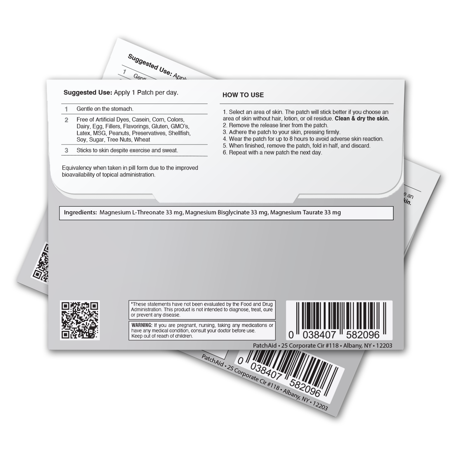 Triple Mag Complex Patch by PatchAid - High-quality Vitamin Patch by PatchAid at BariatricPal Store