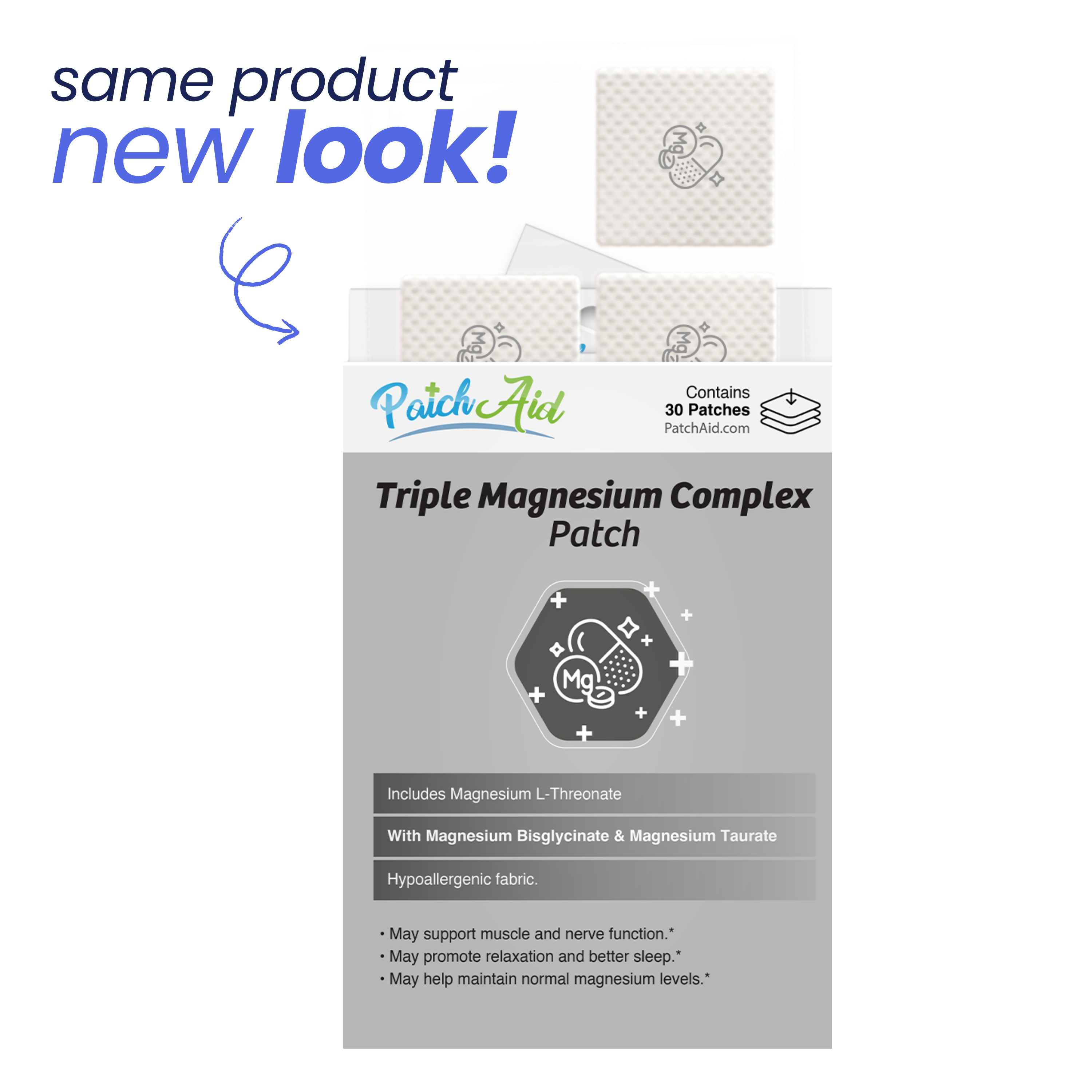Triple Magnesium Complex Patch by PatchAid