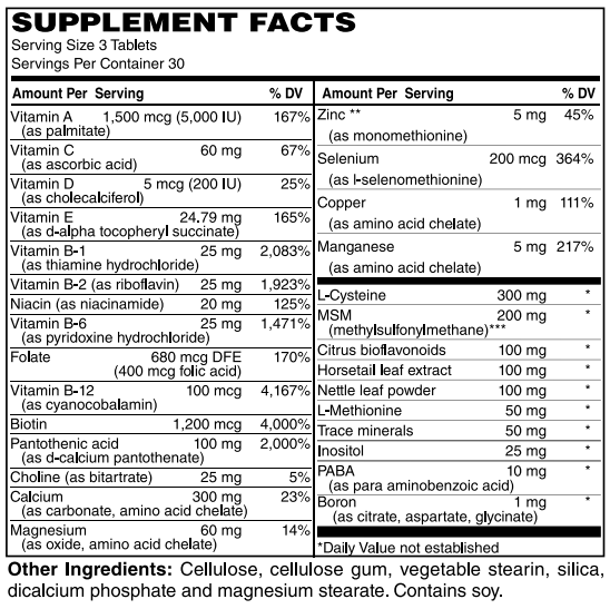 Hair, Skin & Nails Formula Tablets by BariatricPal - High-quality Hair, Skin & Nails by BariatricPal at BariatricPal Store