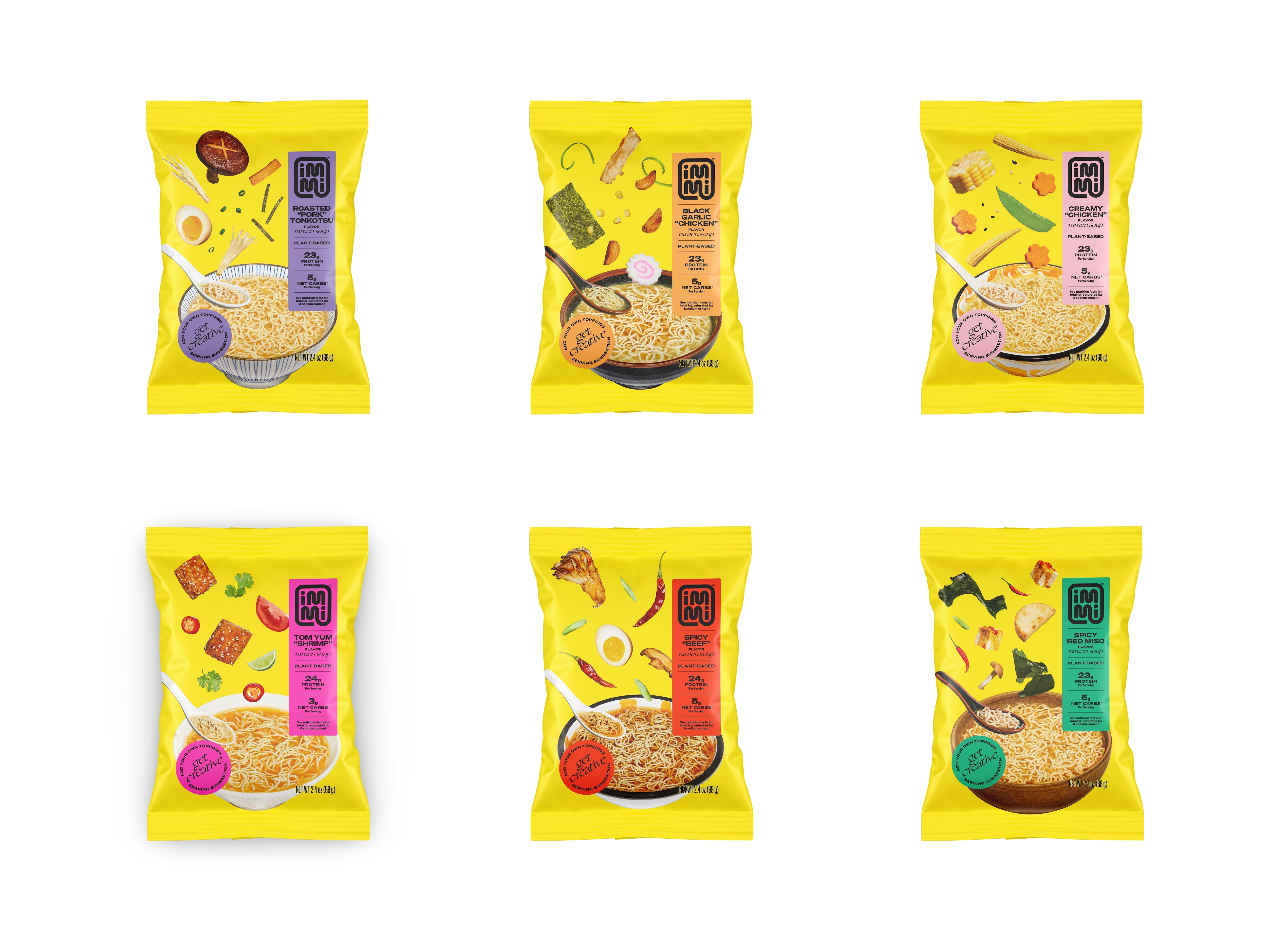 Instant Ramen by Immi - 6-Flavor Variety Pack