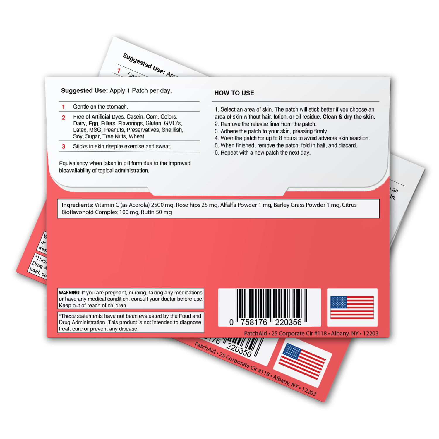 Antioxidant Vitamin Patch Pack by PatchAid - High-quality Vitamin Patch by PatchAid at BariatricPal Store