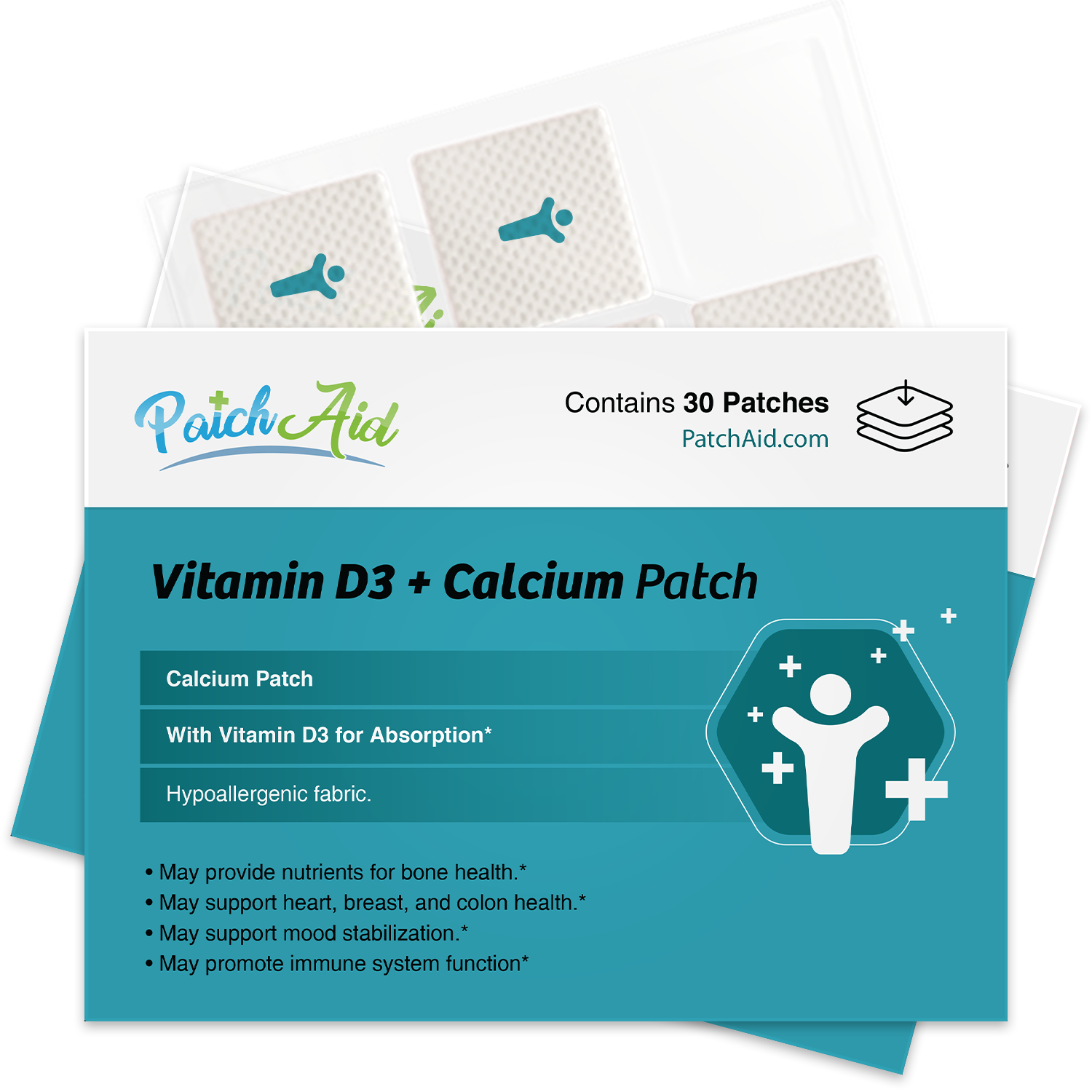Gastric Band Vitamin Patch Pack by PatchAid