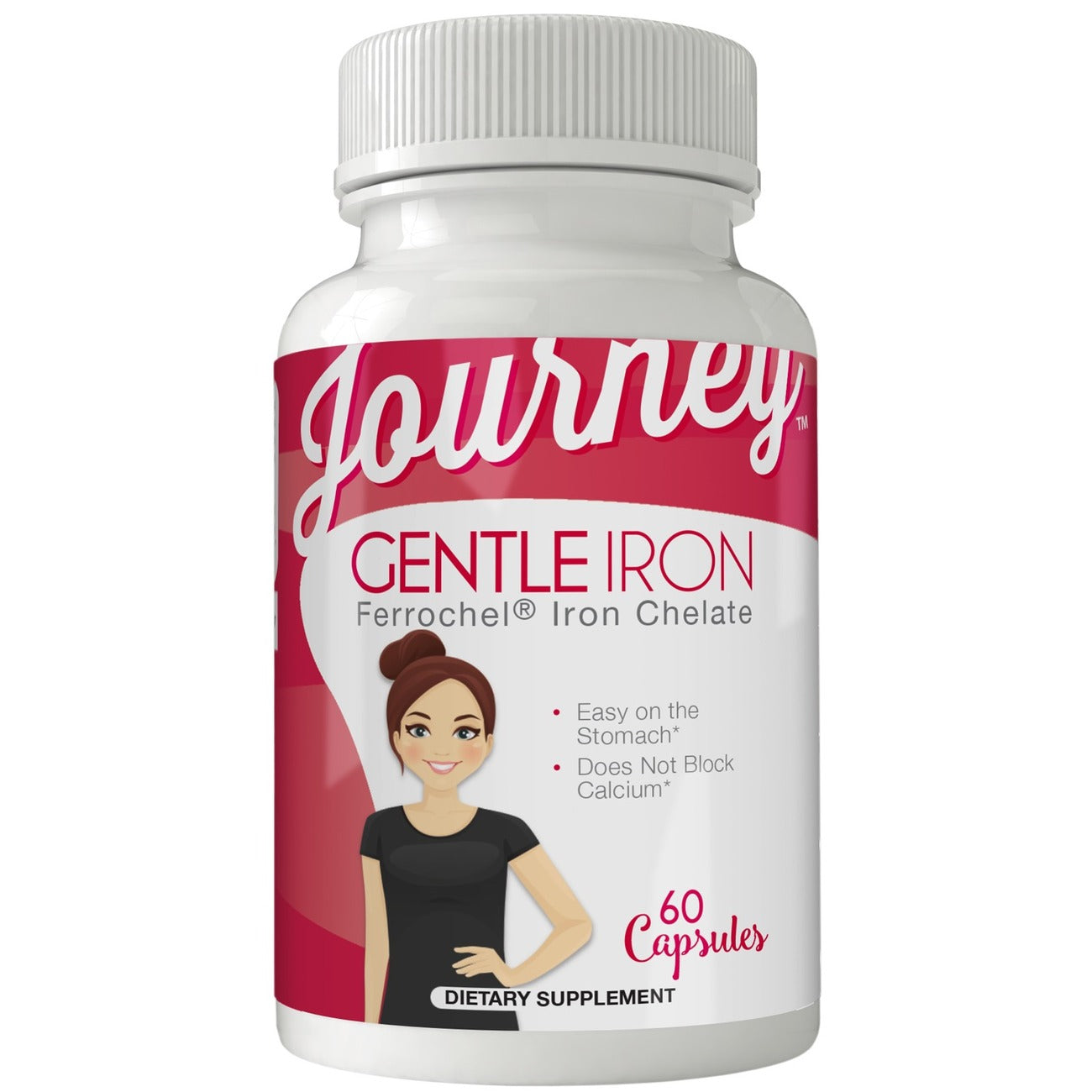 Journey 'Gentle' Iron Tiny Capsules by Bariatric Eating - High-quality Vitamins by Bariatric Eating at BariatricPal Store