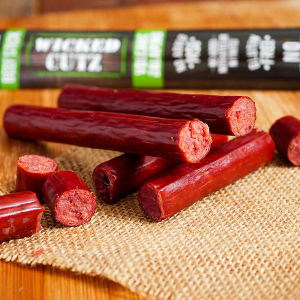 Wicked Cutz Beef Jerky Stick - Volcanic Jalapeño - High-quality Jerky by Wicked Cutz at BariatricPal Store