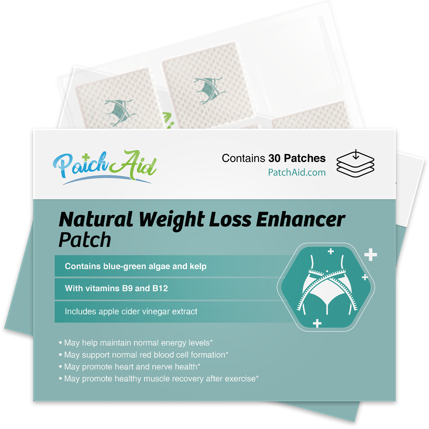 Natural Weight Loss Enhancer Patch by PatchAid - High-quality Vitamin Patch by PatchAid at BariatricPal Store