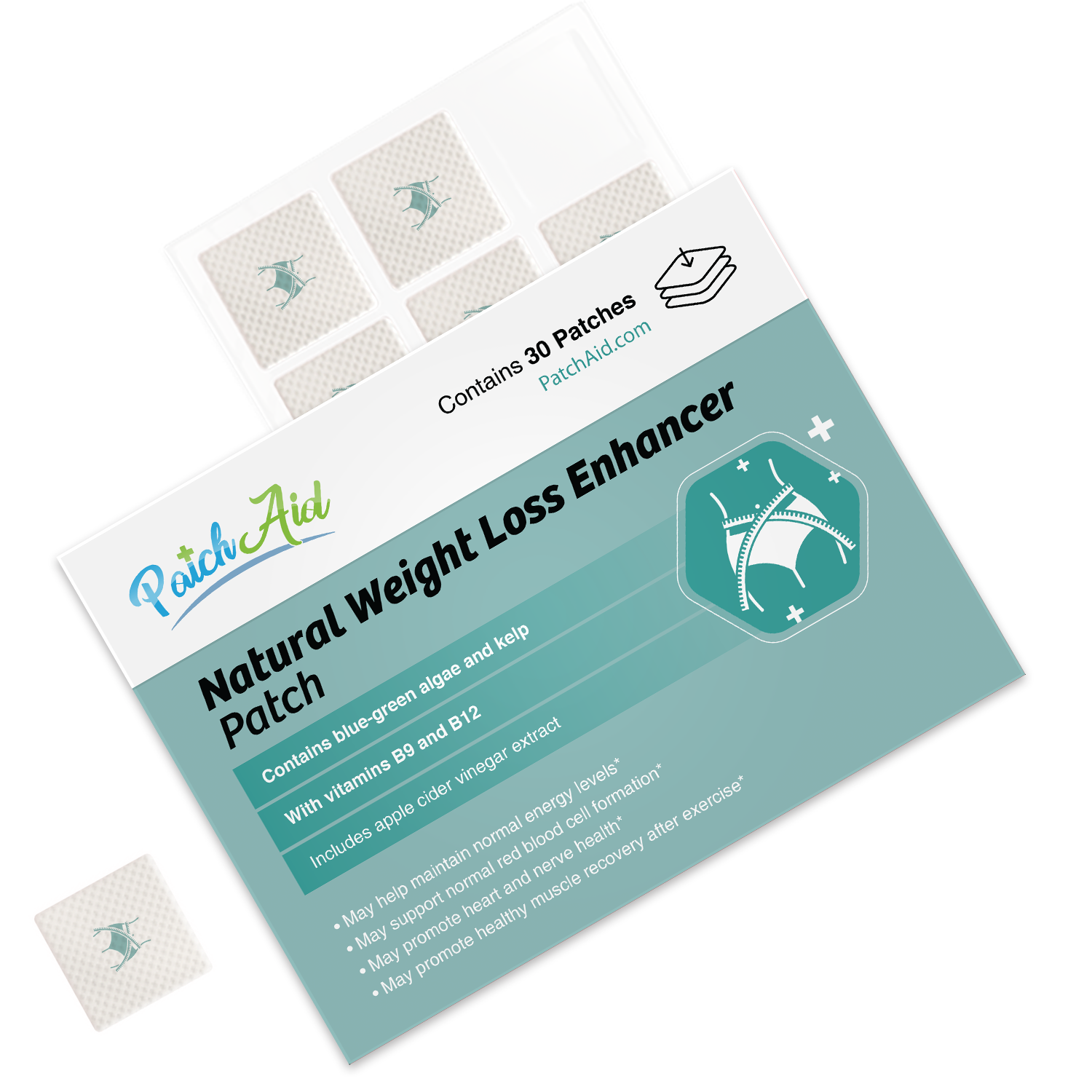 Natural Weight Loss Enhancer Patch by PatchAid - High-quality Vitamin Patch by PatchAid at BariatricPal Store