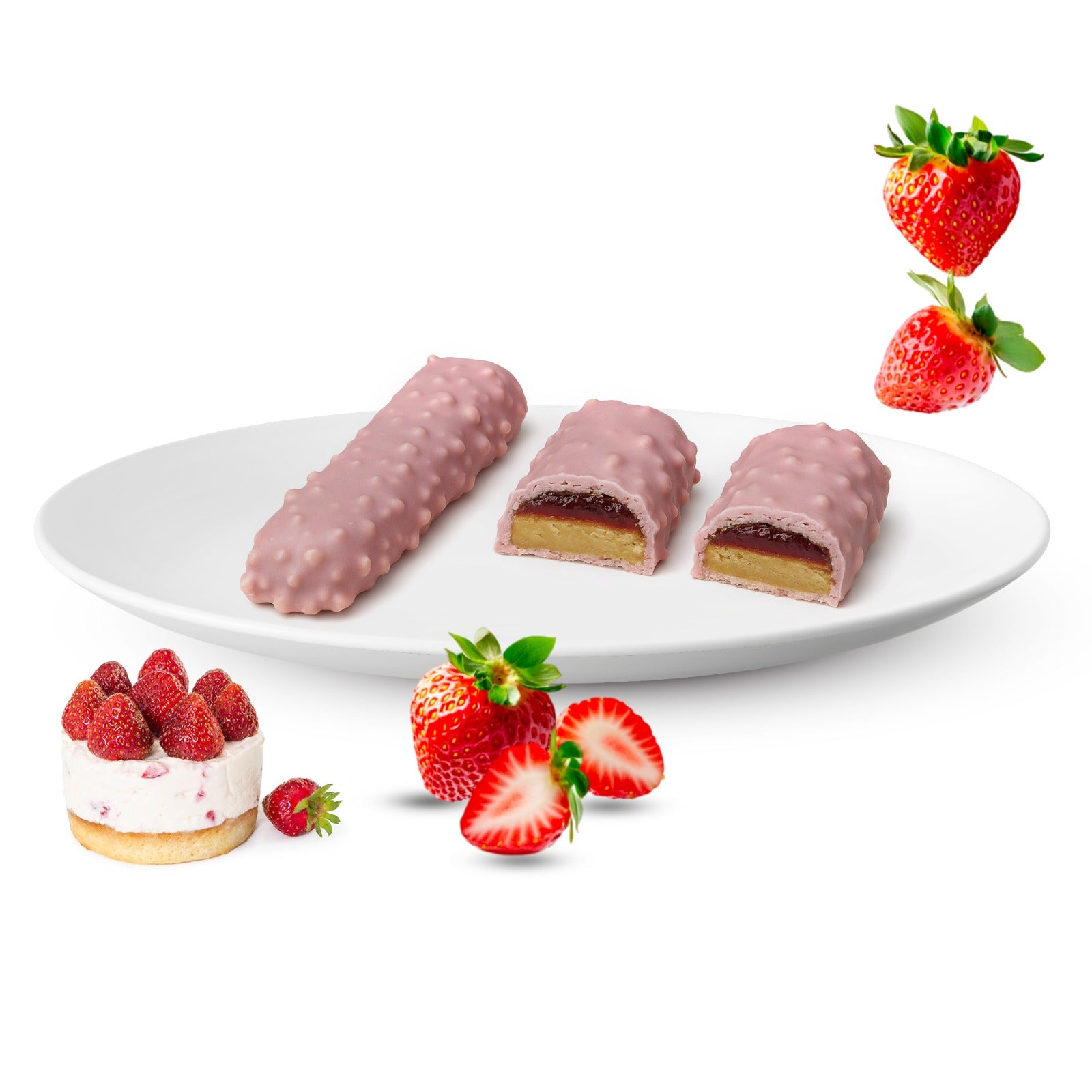 Inspire High Protein Bars by Bariatric Eating - Strawberry Shortcake