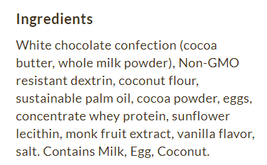 #Flavor_White Chocolate Cookies and Cream