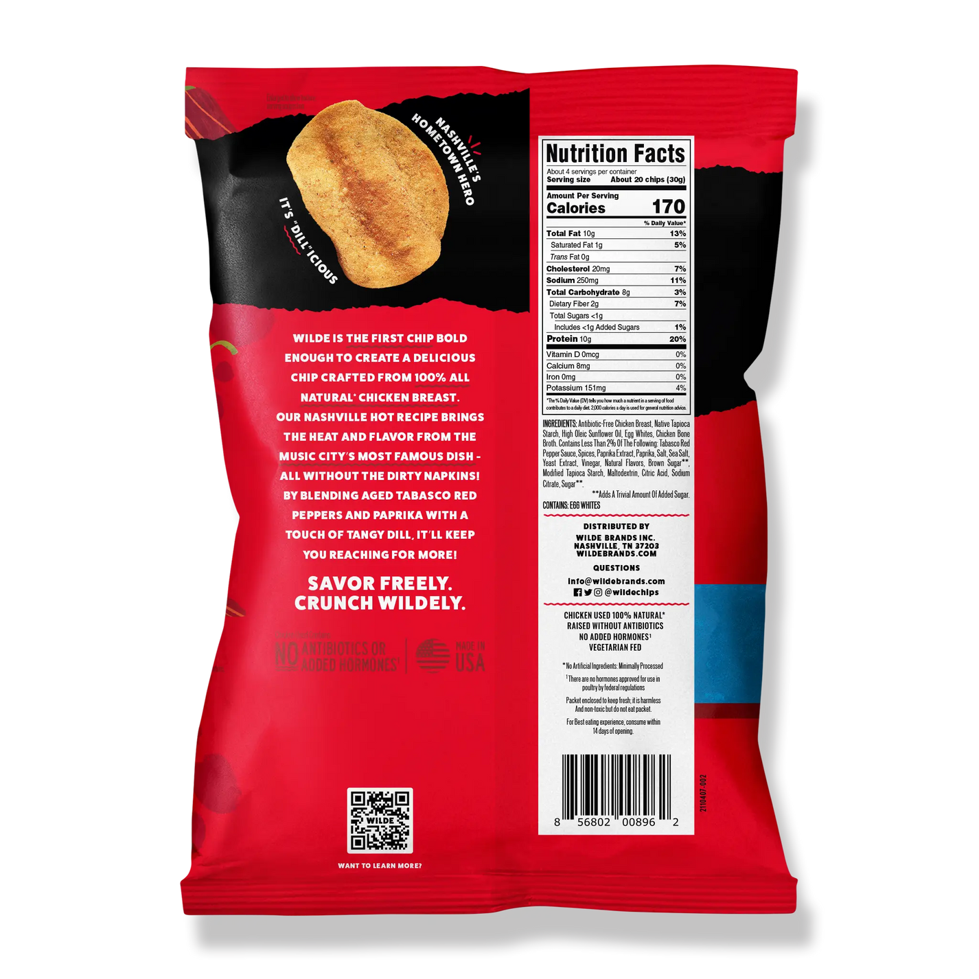 #Flavor_Nashville Hot #Size_One Bag (2.25 oz)