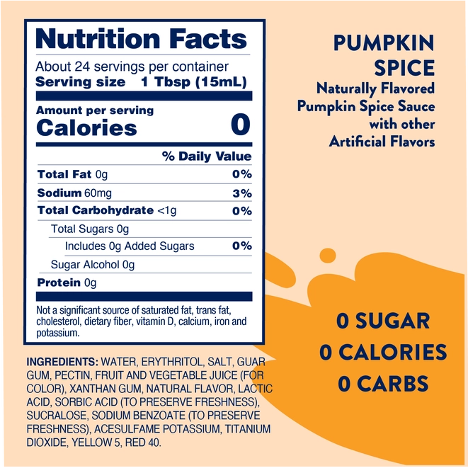 #Flavor_Pumpkin Spice (Seasonal)