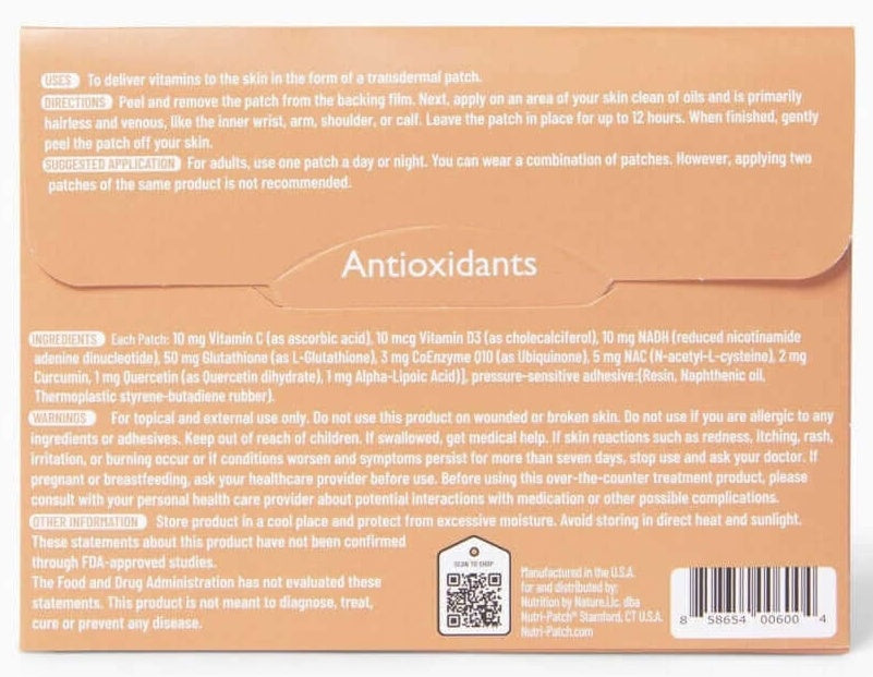 NutriPatch Antioxidant Topical Patch