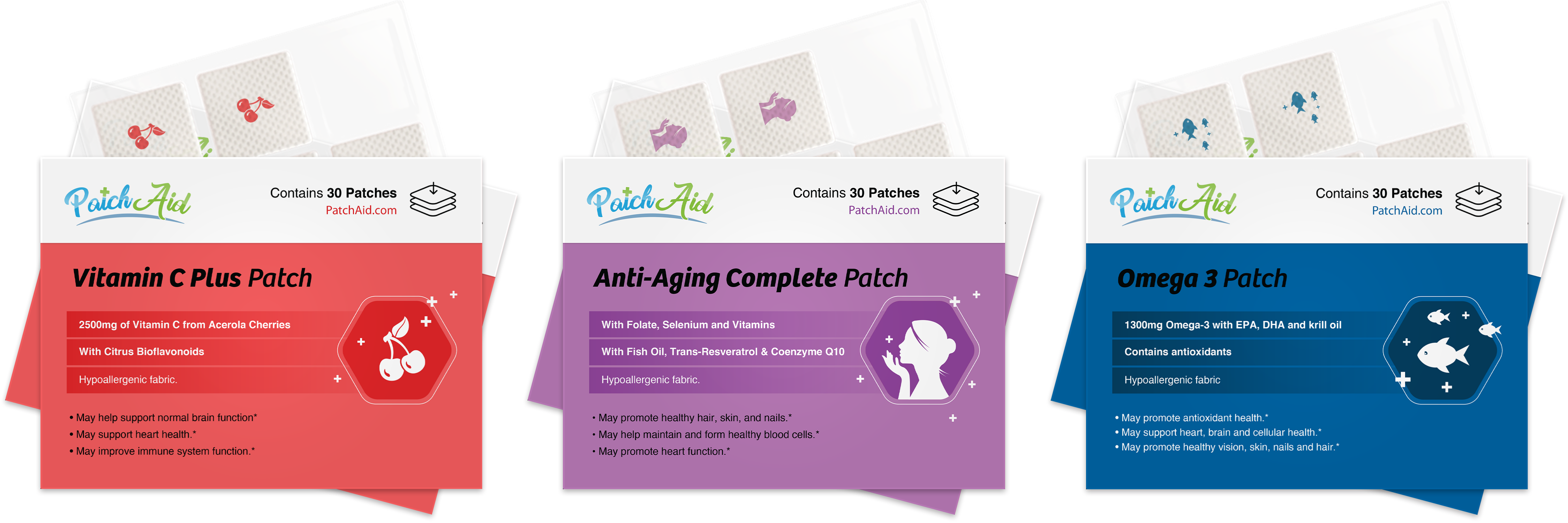 patchaid glutathione plus patch product info and reviews Antioxidant Vitamin Pack by by PatchAid Advanced Collagen Plus Patch, 30