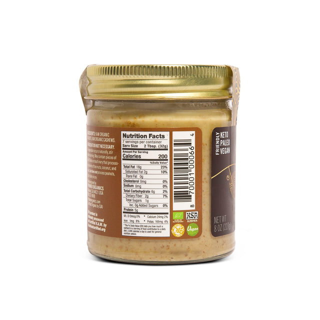 Artisana Raw Walnut Butter with Cashews 8 oz.
