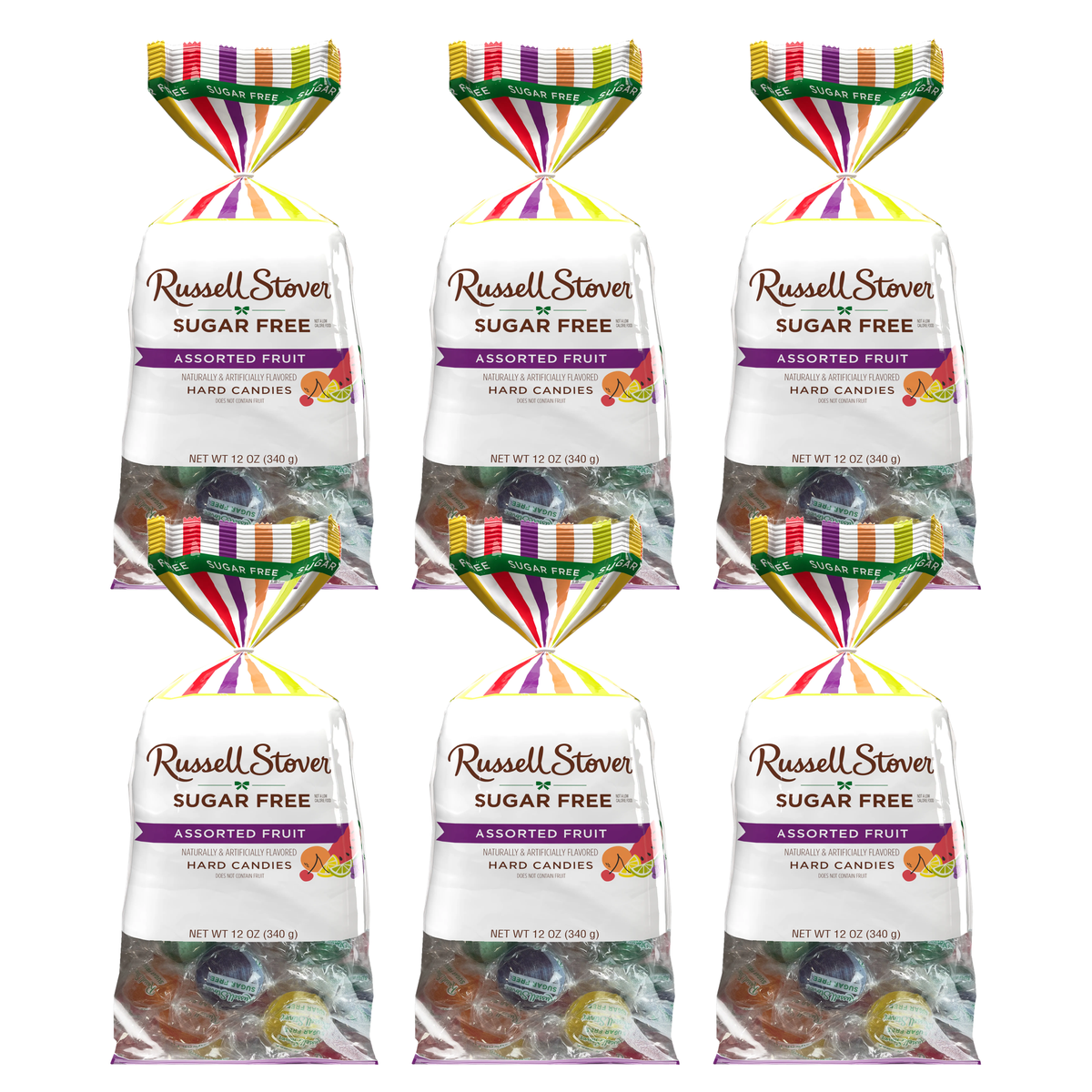 #Flavor_Assorted Fruit #Size_6 Bags