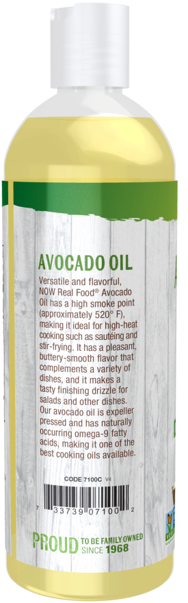 NOW Avocado Oil for Cooking 16 fl oz.