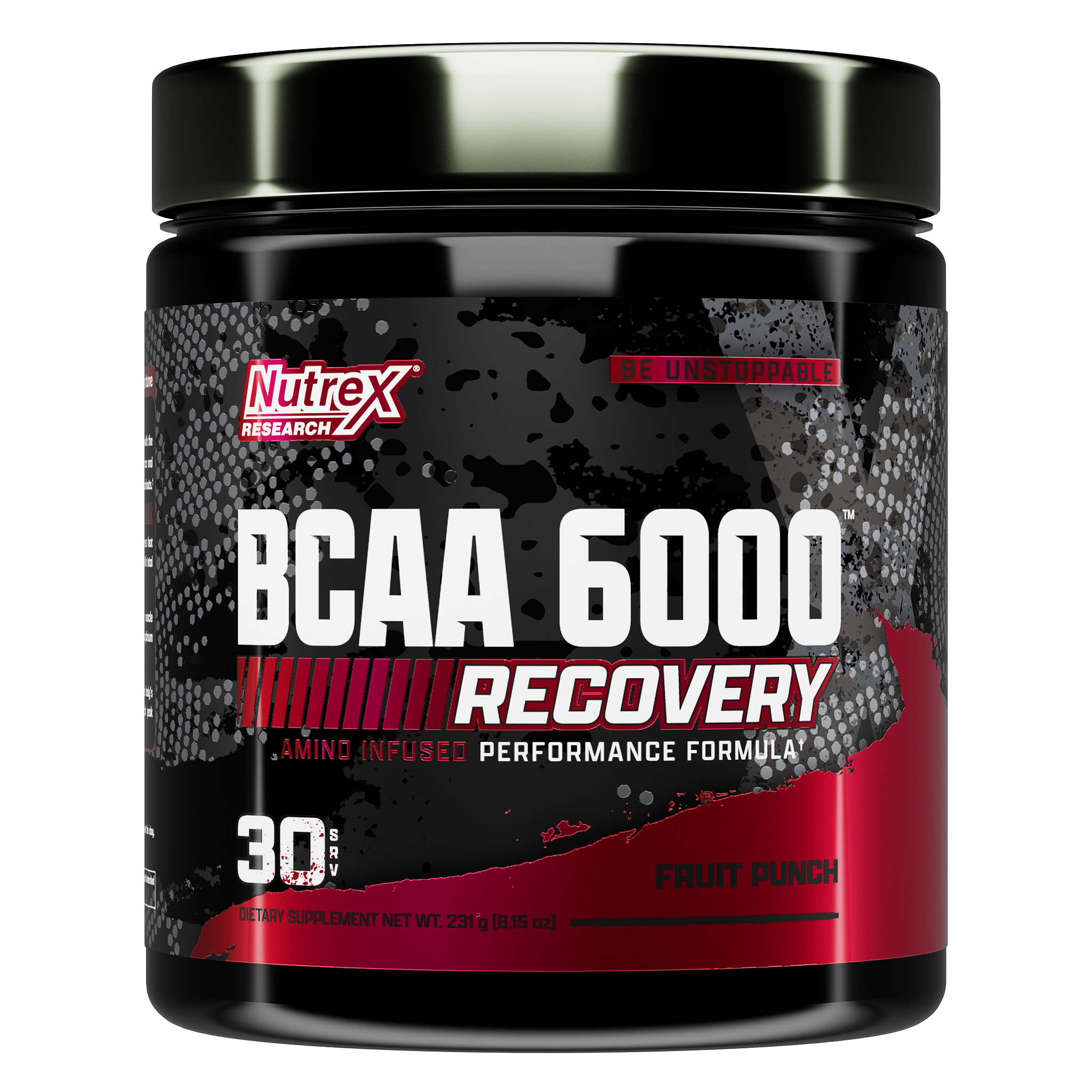 Nutrex BCAA 6000 Recovery - Amino Infused Performance Formula, 30 servings