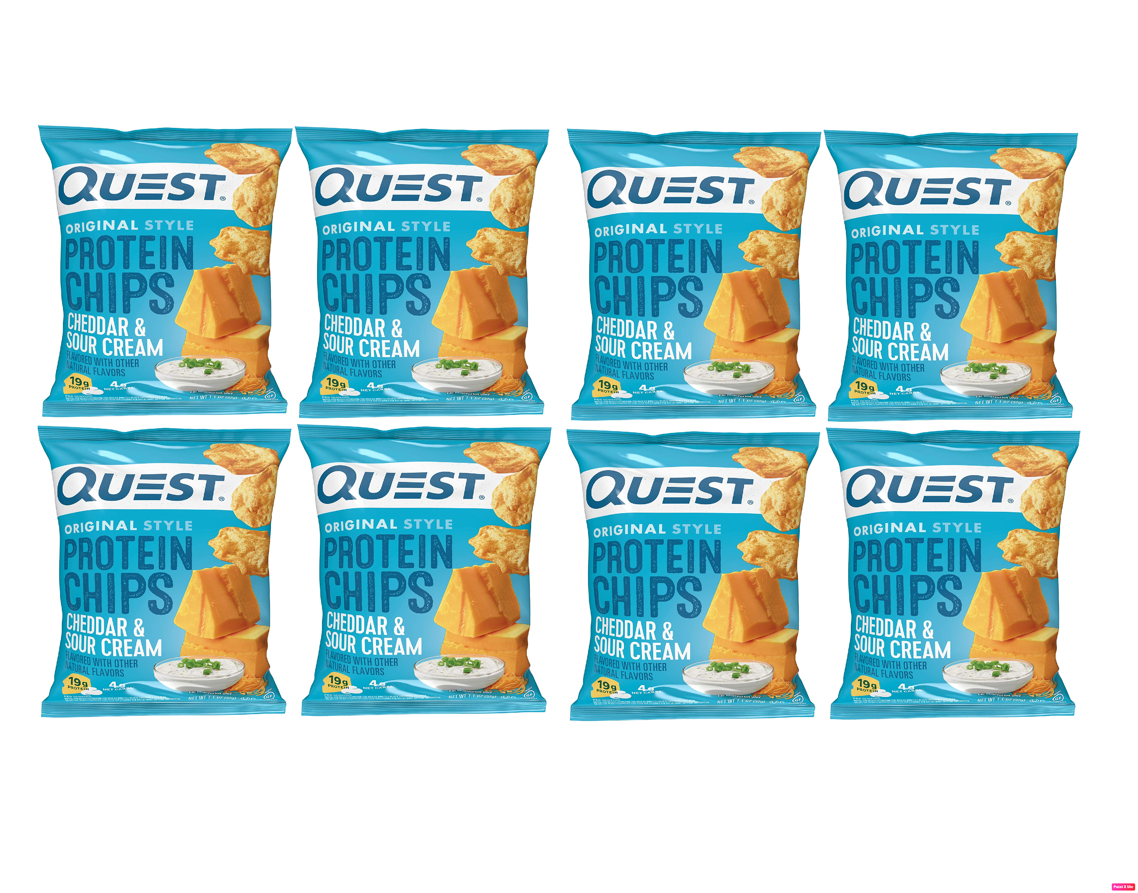 Quest Protein Chips - Cheddar and Sour Cream - High-quality Protein Chips by Quest Nutrition at BariatricPal Store