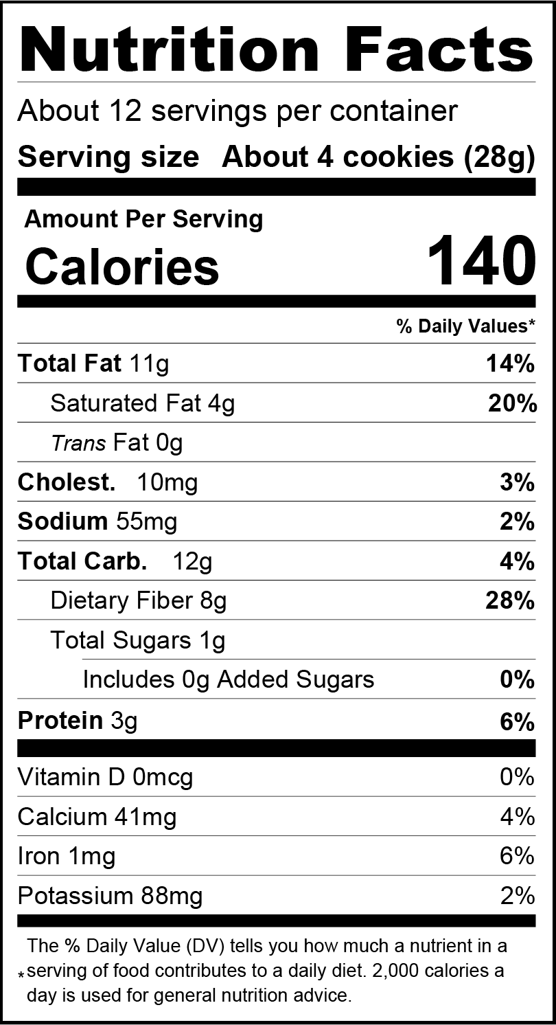 ChocZero Danish Butter Cookies, 8 oz - High-quality Low Carbohydrate/Keto by ChocZero at BariatricPal Store