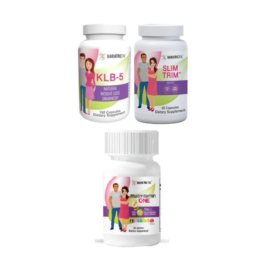 BariatricPal Multivitamin One + Appetite Suppressant & Weight Loss Enhancer Combo Pack - High-quality Multivitamins by BariatricPal at BariatricPal Store