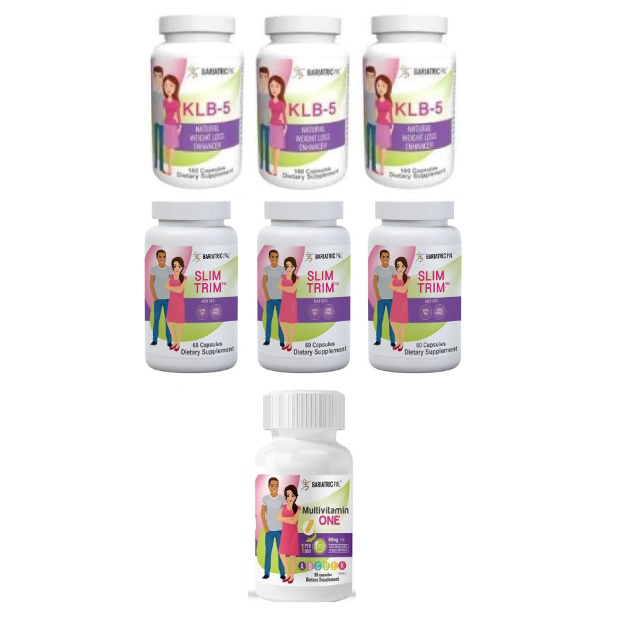 BariatricPal Multivitamin One + Appetite Suppressant & Weight Loss Enhancer Combo Pack - High-quality Multivitamins by BariatricPal at BariatricPal Store