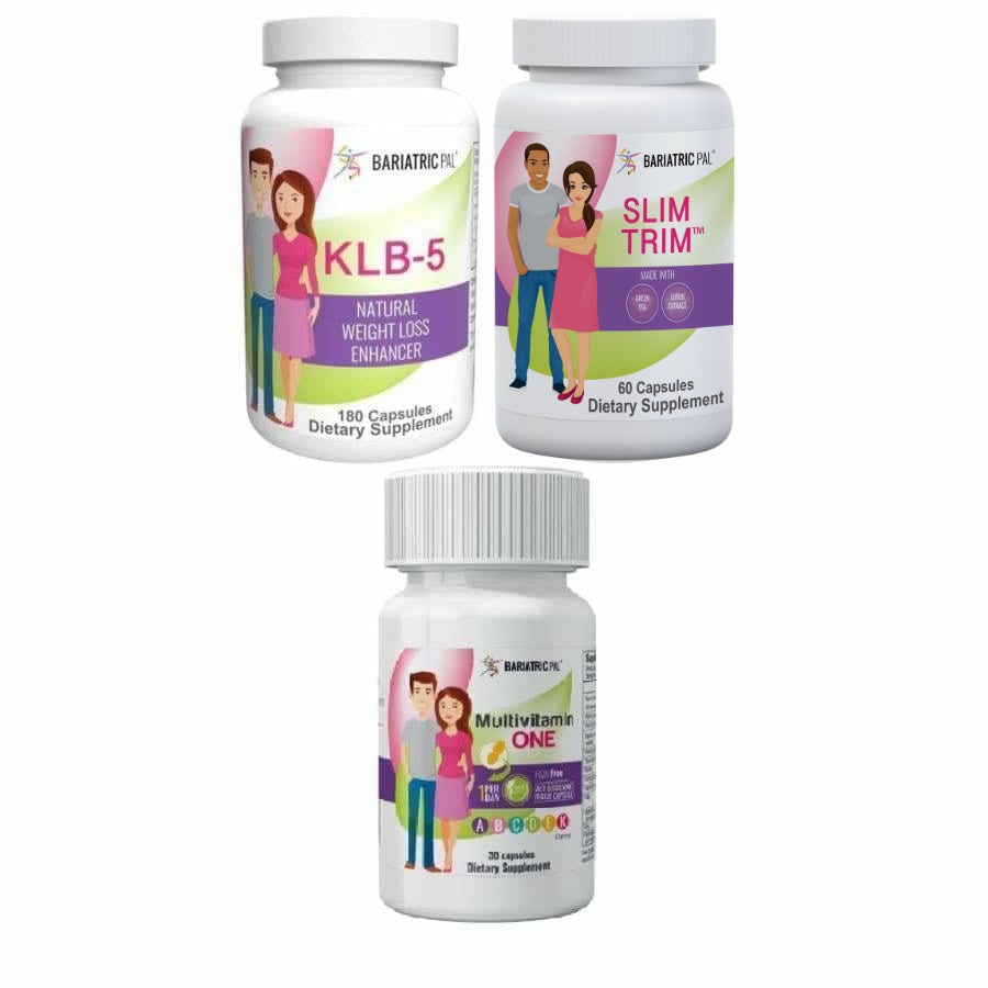 BariatricPal Multivitamin One + Appetite Suppressant & Weight Loss Enhancer Combo Pack - High-quality Multivitamins by BariatricPal at BariatricPal Store