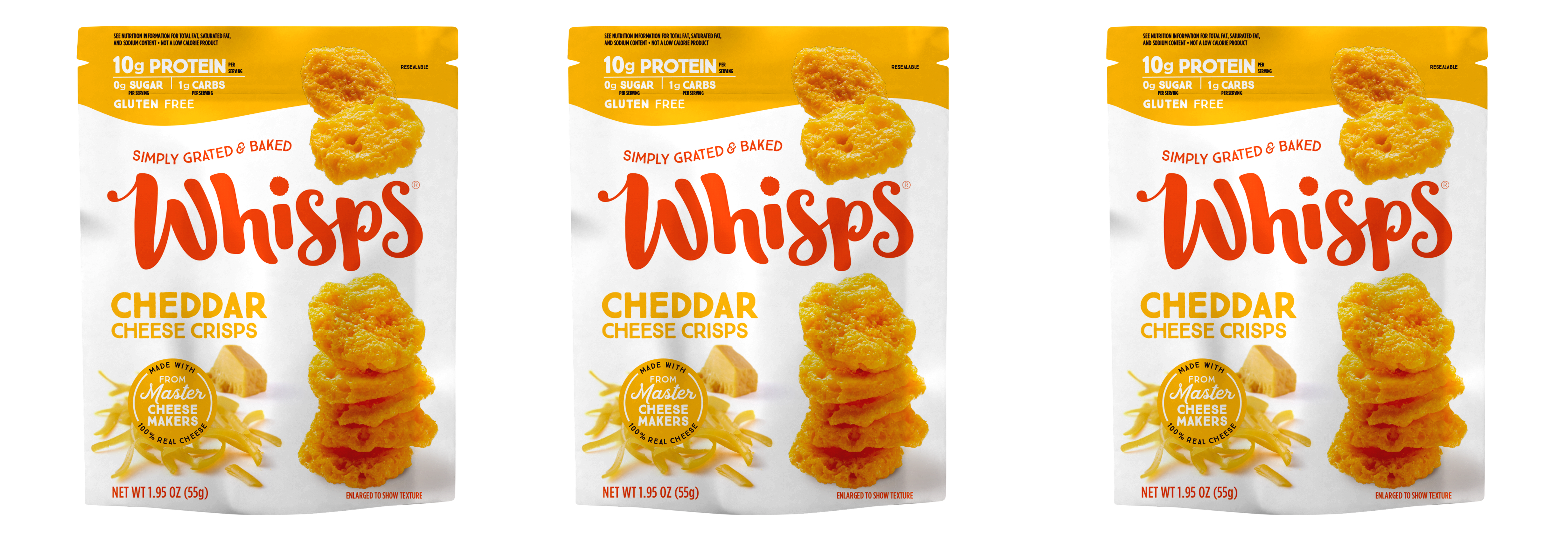 Whisps Cheese Crisps - Cheddar (2.12oz)