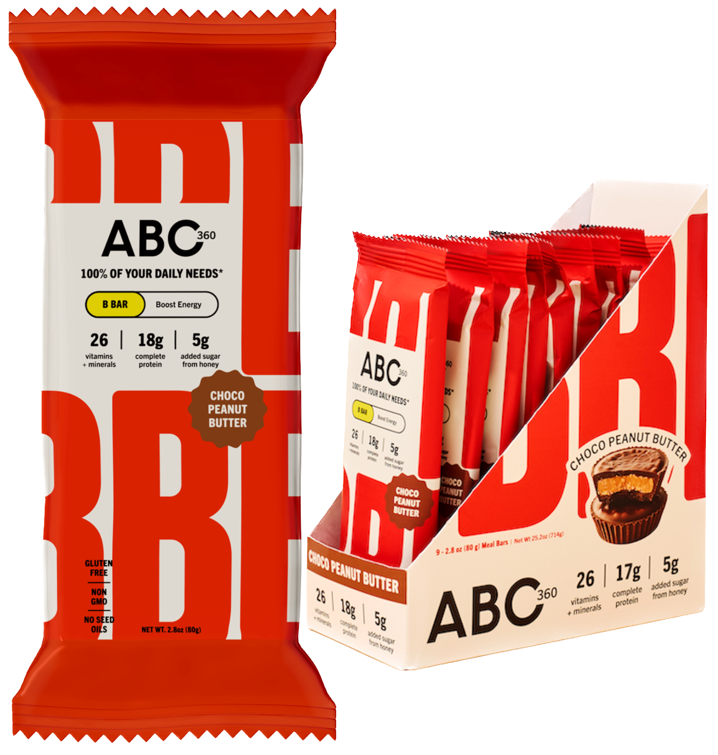 #Flavor_Chocolate Peanut Butter #Size_One Box (9 Bars)