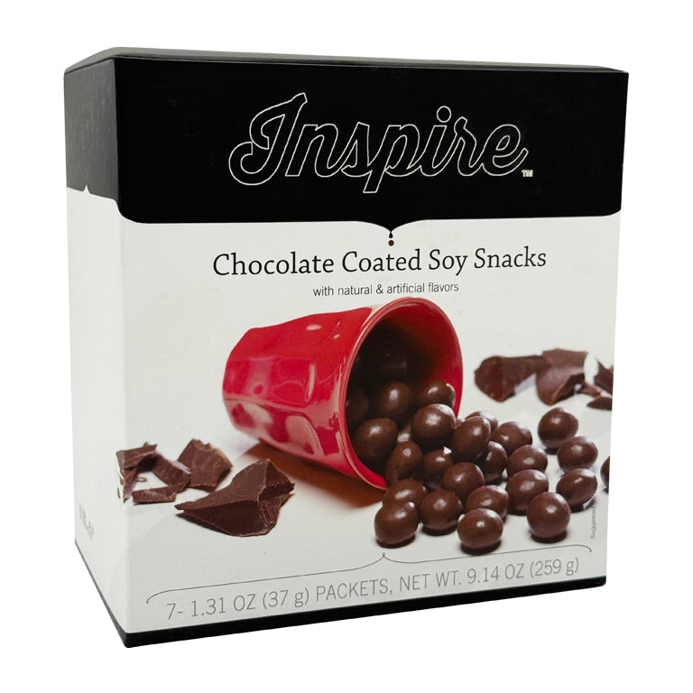 Inspire Coated Protein Puffs Snack by Bariatric Eating - Chocolate