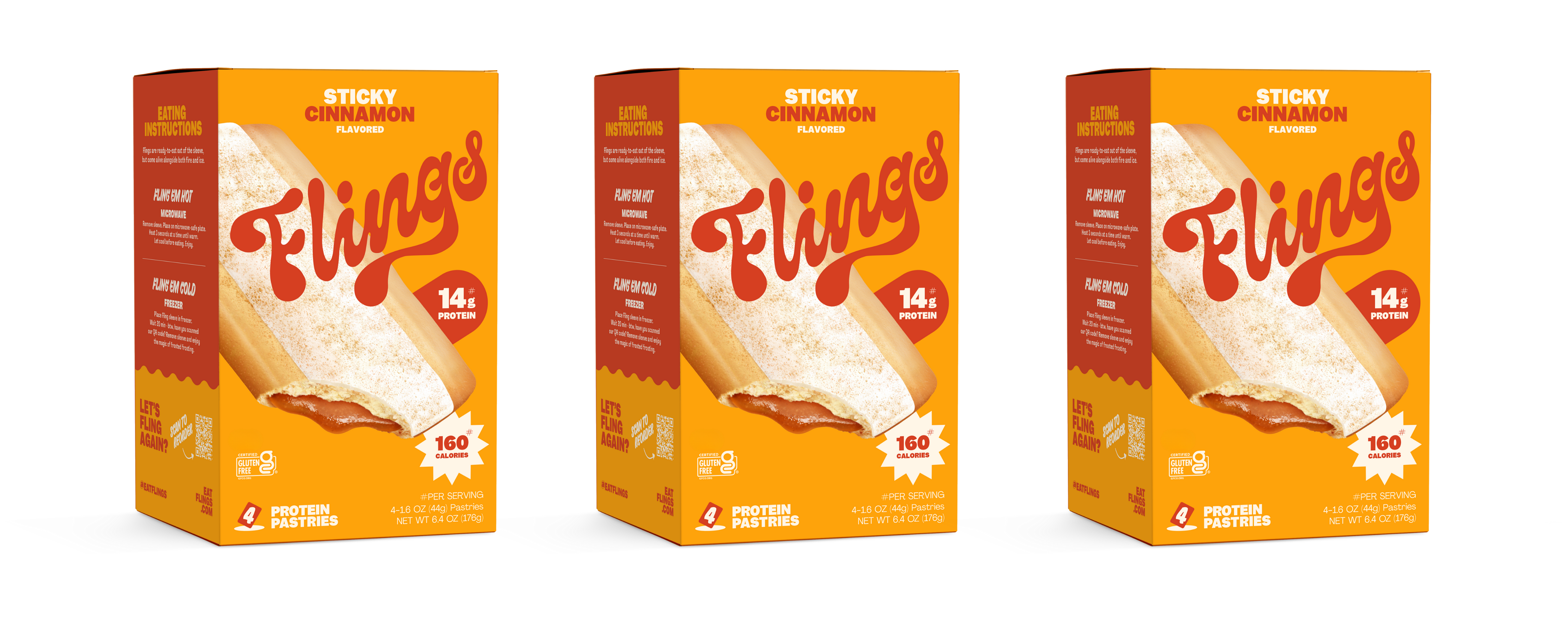 #Flavor_Sticky Cinnamon #Size_3 Boxes (12 Pastries)