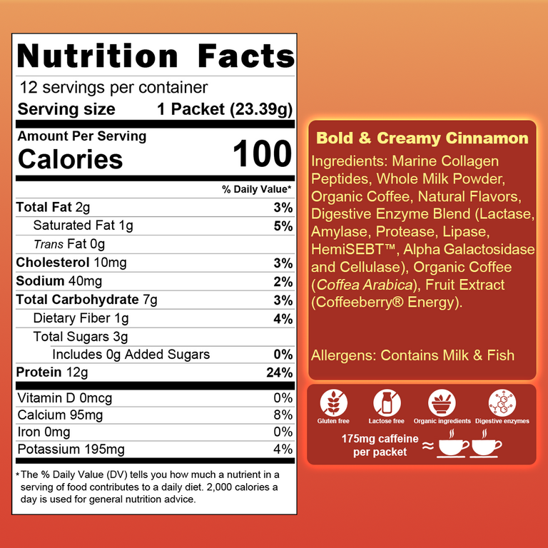 #Flavor_Bold & Creamy Cinnamon