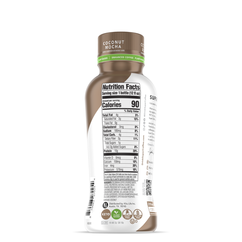 #Flavor_Coconut Mocha - Plant Based, 12 fl oz