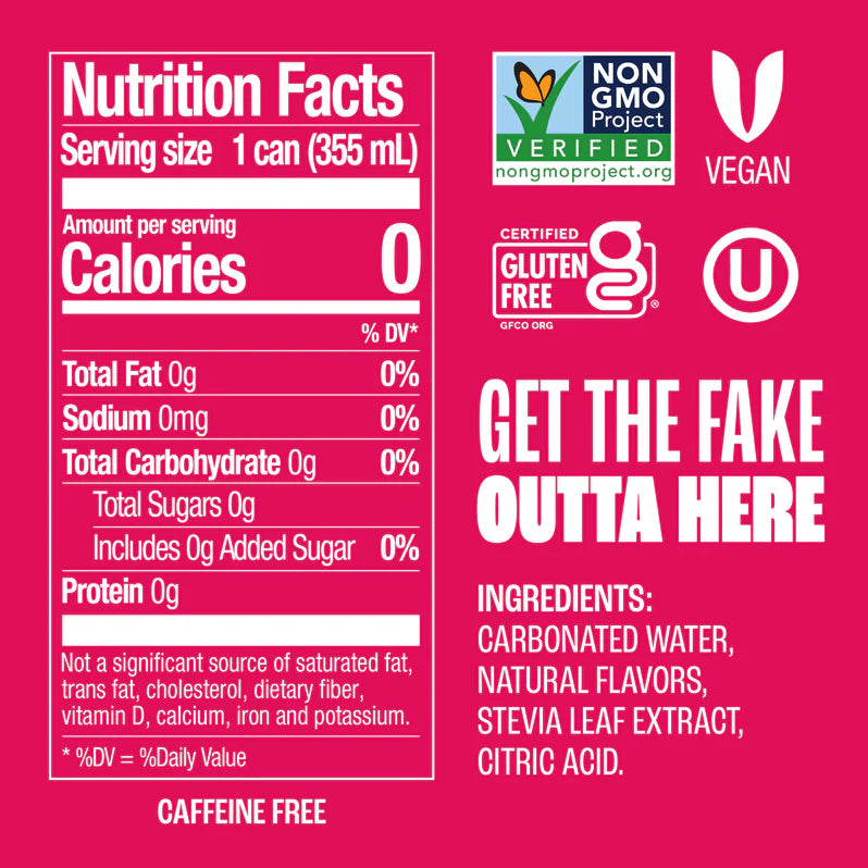 #Flavor_Cran-Raspberry, 12 fl oz.
